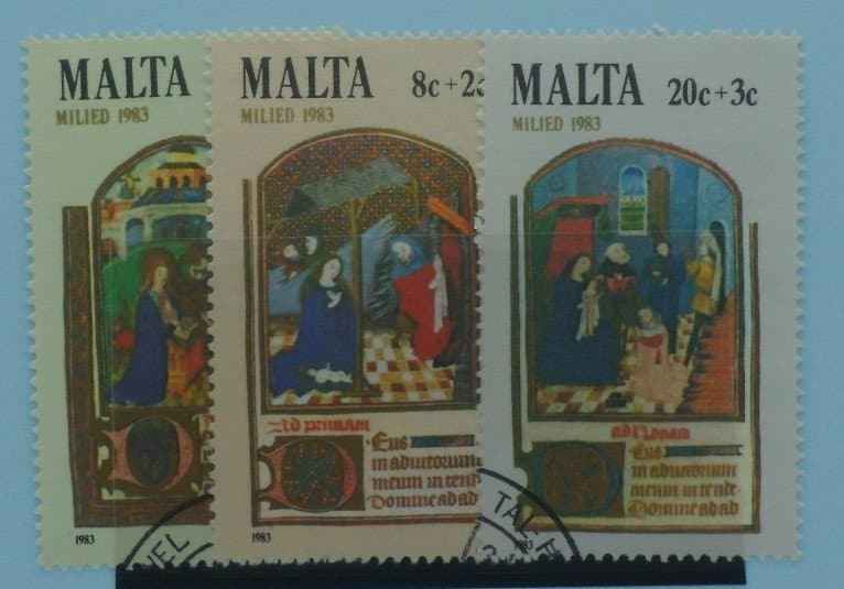Malta Stamps, 1983, SG719-721, Used image 0