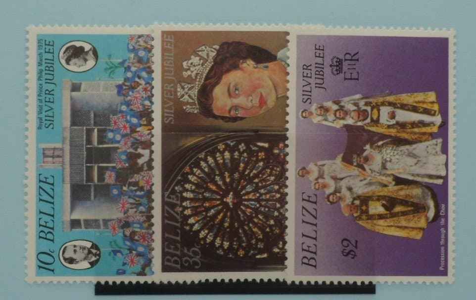 Belize Stamps, 1977, SG449-451, Mint image 0