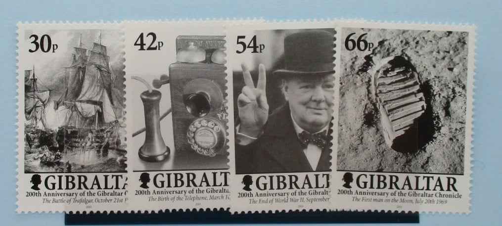 Gibraltar Stamps, 2001, SG978-981, Mint image 0