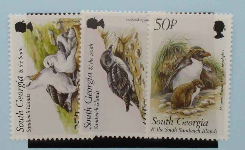 South Georgia and South Sandwich Islands Stamps, 1999, SG300-302, Mint image 0