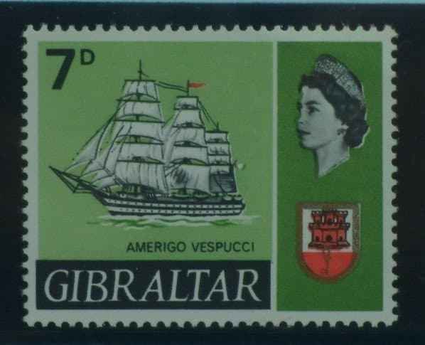 Gibraltar Stamps, 1967-69, SG207a, Mint image 0