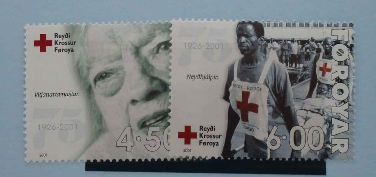 Faroe Islands Stamps, 2001, SG404-405, Mint image 0