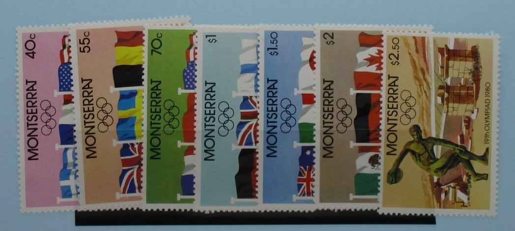 Montserrat Stamps, 1980, SG468-474, Mint image 0