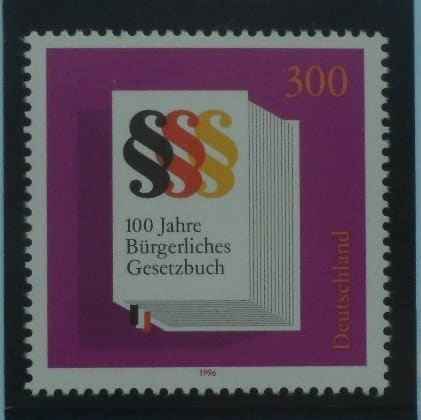 Germany Stamps, 1996, SG2734, Mint image 0