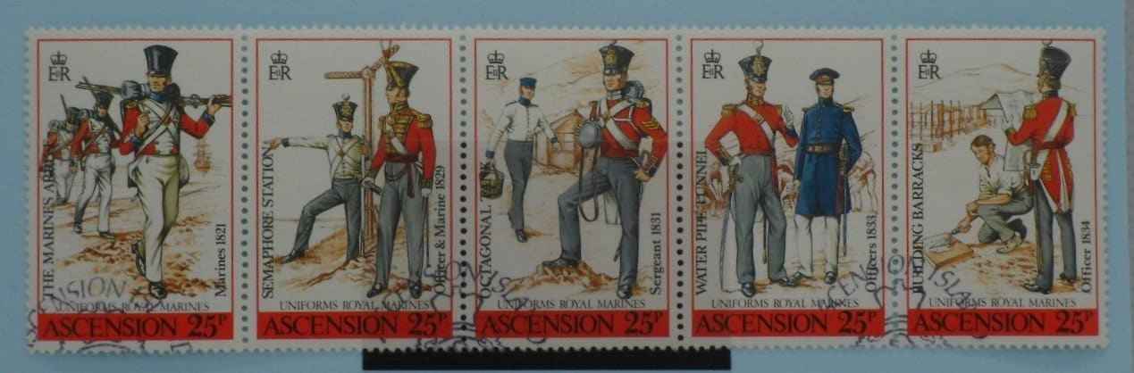 Ascension Island Stamps, 1988, SG478-482, Used image 0