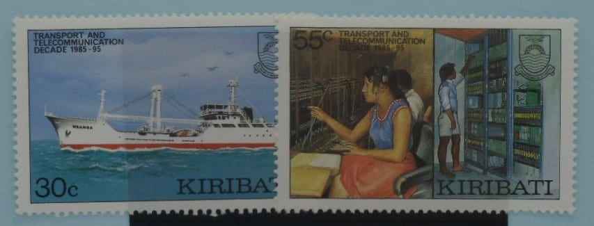 Kiribati Stamps, 1987, SG268-269, Mint image 0