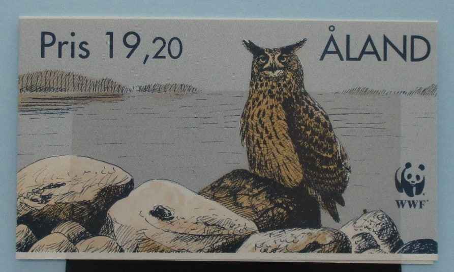 Aland Islands Stamps, 1996, SB4, Mint image 0