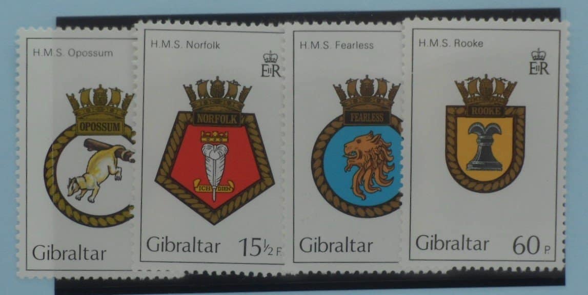 Gibraltar Stamps, 1982, SG475-478, Mint image 0