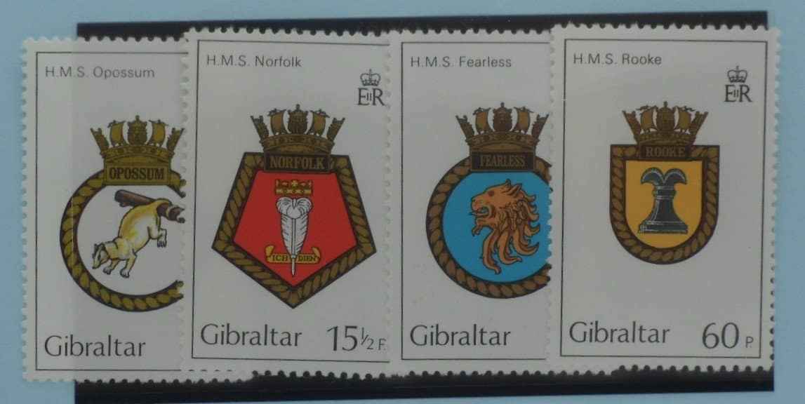 Gibraltar Stamps, 1982, SG475-478, Mint image 0