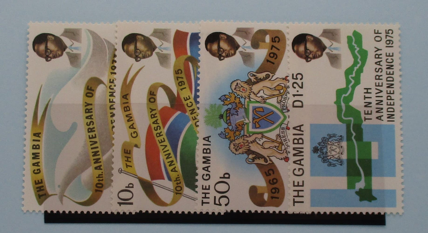 Gambia Stamps, 1975, SG329-332, Mint image 0