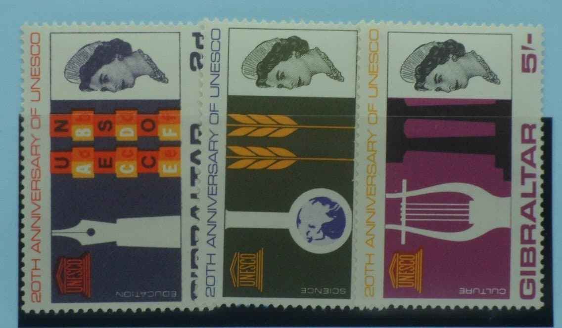 Gibraltar Stamps, 1966, SG196-198, Mint image 0