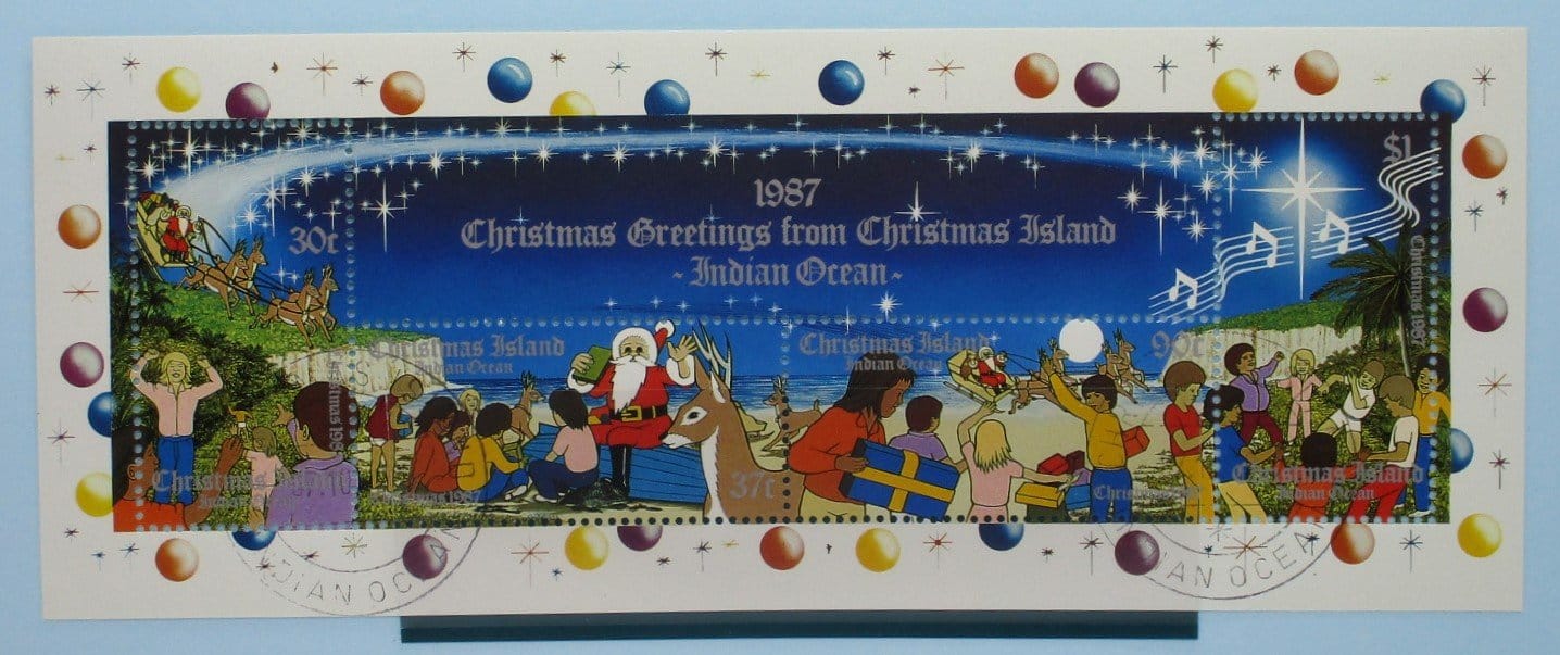 Christmas Island Stamps, 1987, MS245, Used image 0
