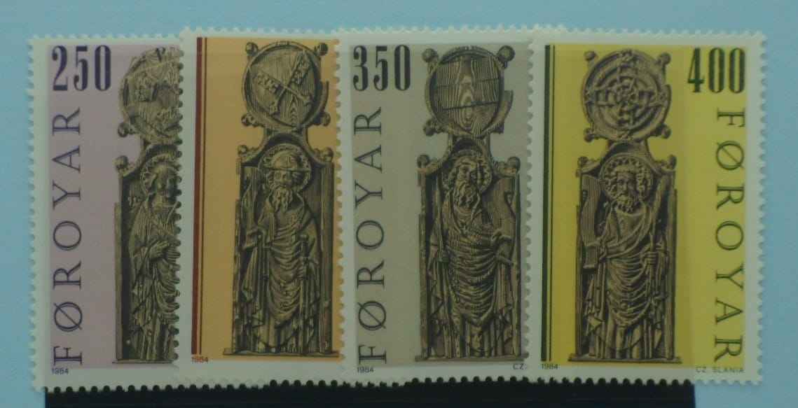 Faroe Islands Stamps, 1980, SG54-57, Mint image 0
