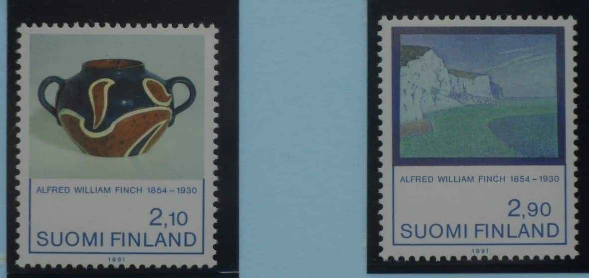 Finland Stamps, 1991, SG1262-1263, Mint image 0