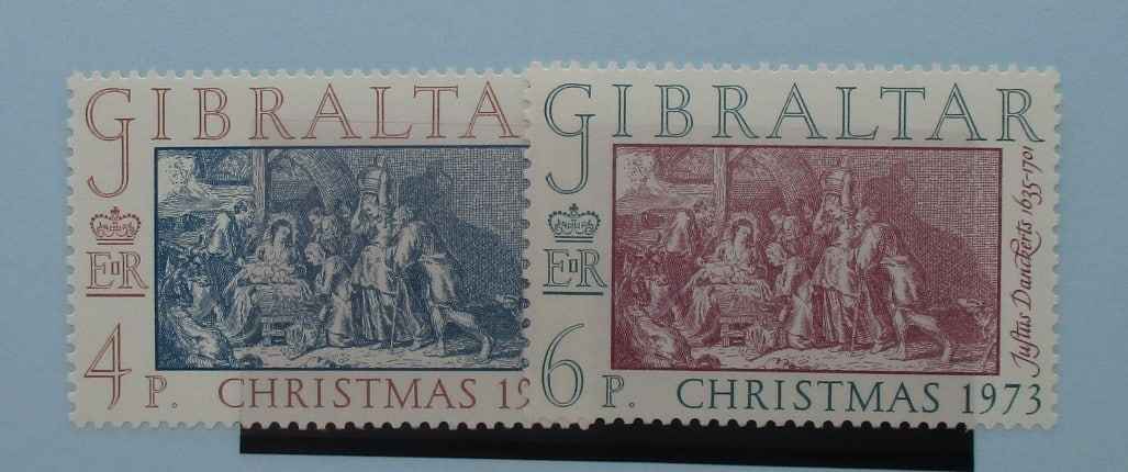 Gibraltar Stamps, 1973, SG321-322, Mint image 0