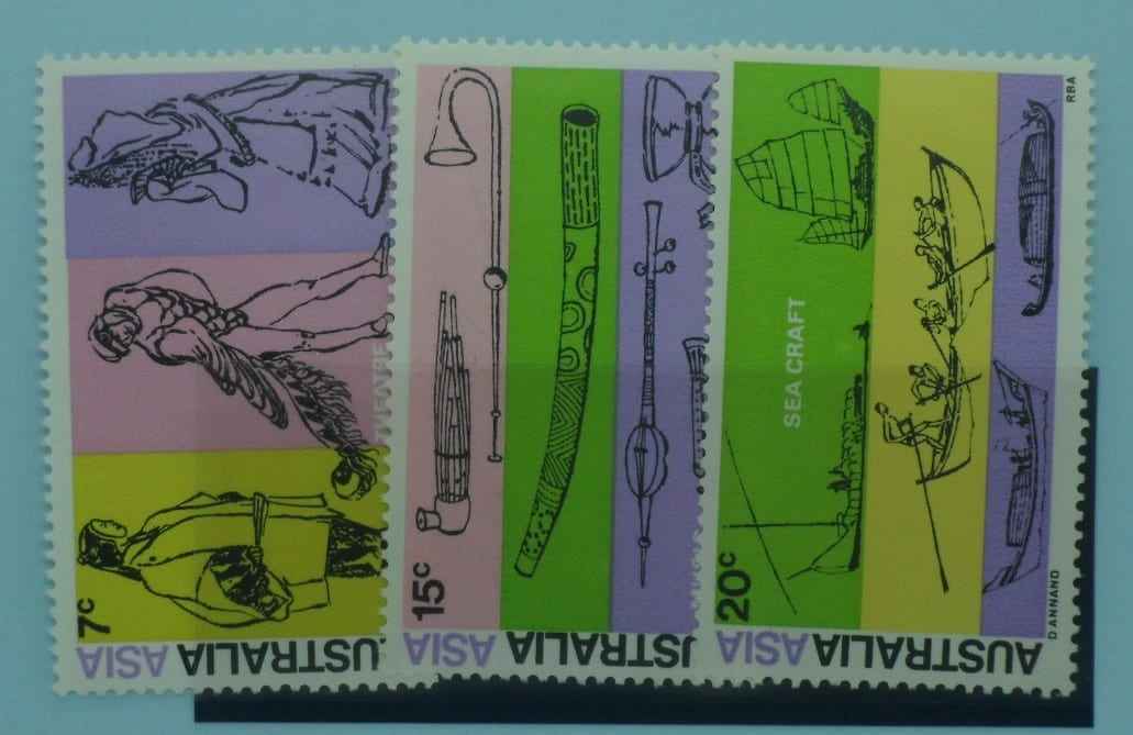 Australia Stamps, 1971, SG483-485, Mint image 0