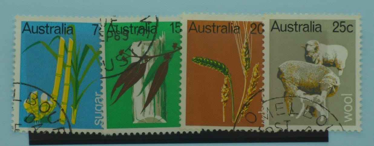 Australia Stamps, 1969, SG440-443, Used image 0