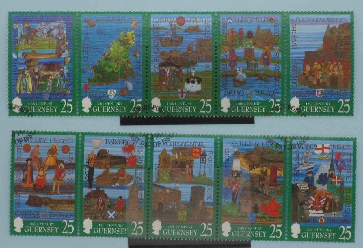 Guernsey Stamps, 1998, SG760a, Used image 0