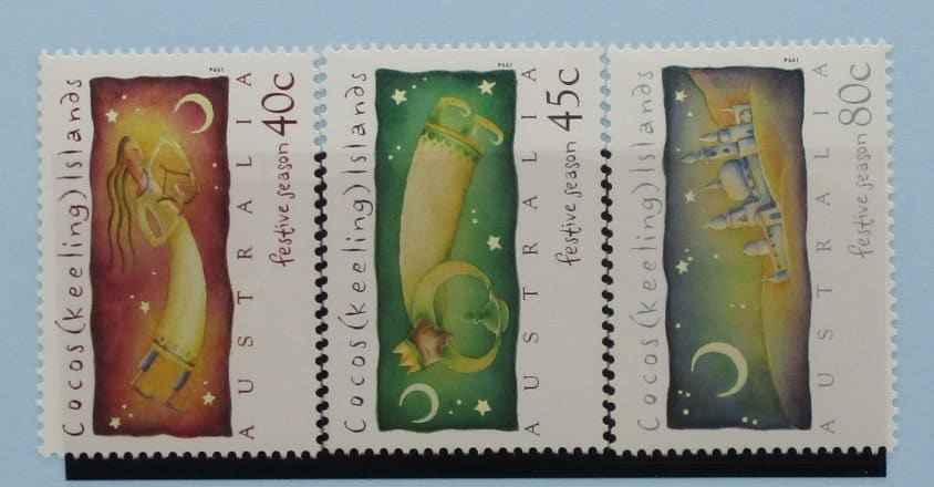 Cocos (Keeling) Islands Stamps, 1994, SG320-322, Mint image 0