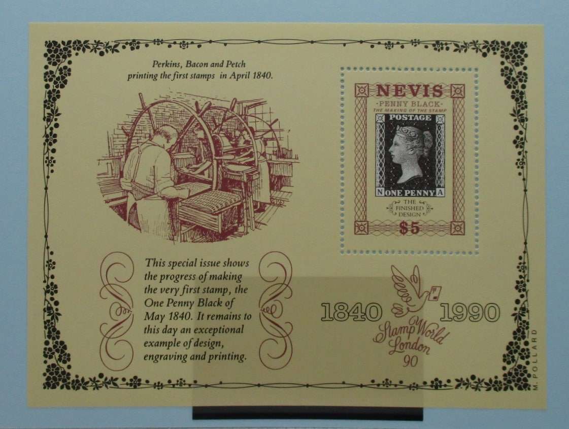 Nevis Stamps, 1990, MS540, Mint image 0