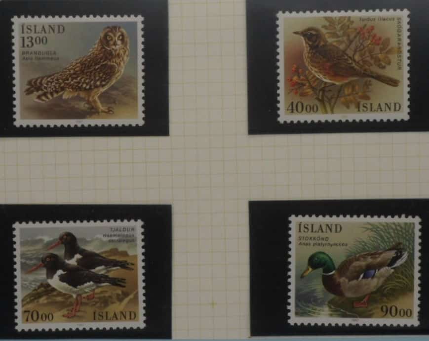 Iceland Stamps, 1987, SG697-700, Mint image 0