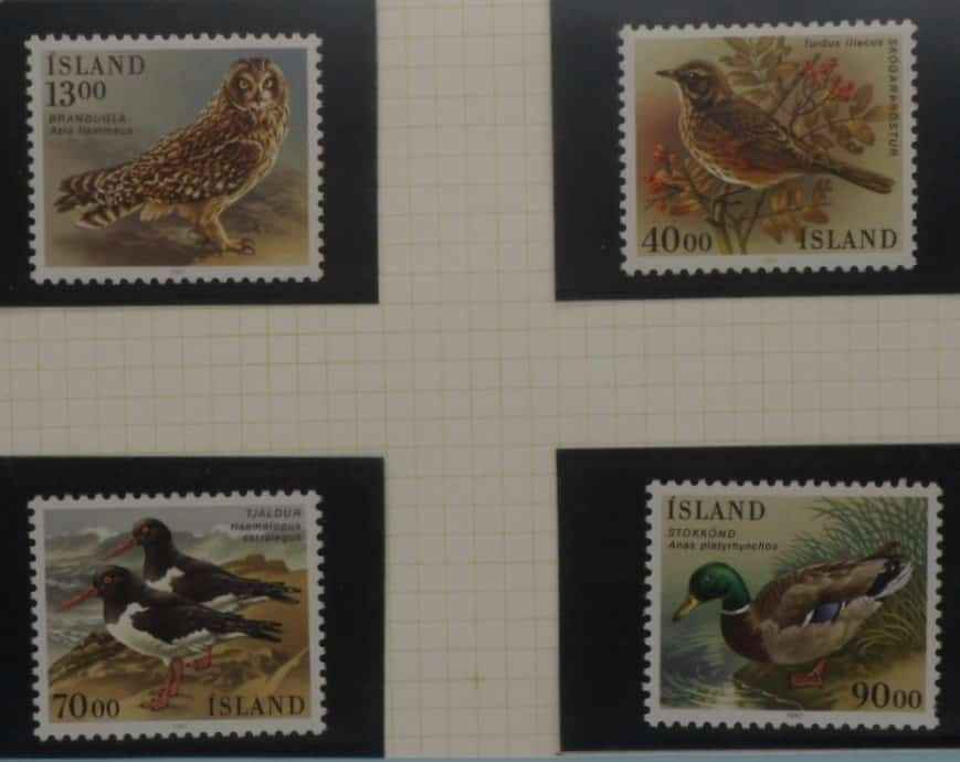 Iceland Stamps, 1987, SG697-700, Mint image 0