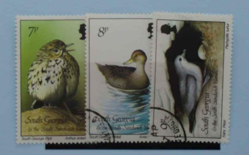South Georgia and South Sandwich Islands Stamps, 1987, SG167-169, Used image 0