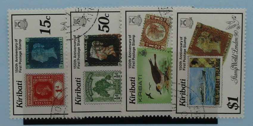 Kiribati Stamps, 1990, SG322-325, Used image 0