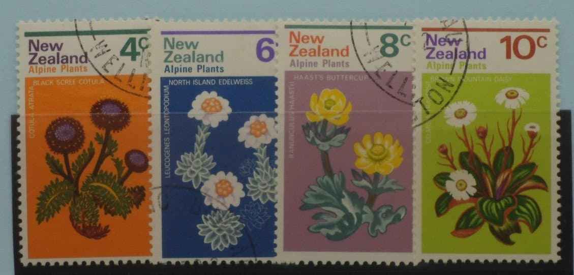 New Zealand Stamps, 1972, SG983-986, Used image 0