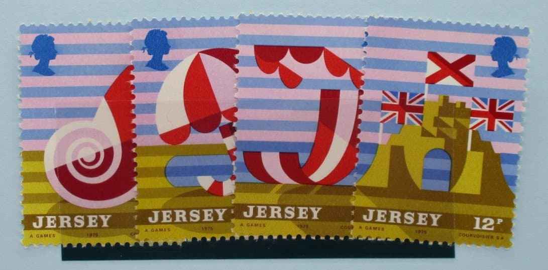 Jersey Stamps, 1975, SG124-127, Mint image 0