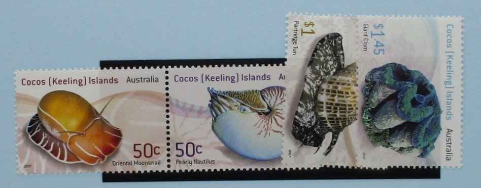 Cocos (Keeling) Islands Stamps, 2007, SG430a, SG432-433, Mint image 0