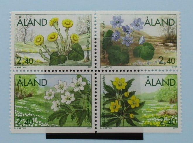 Aland Islands Stamps, 1997, SG119-122, Mint image 0