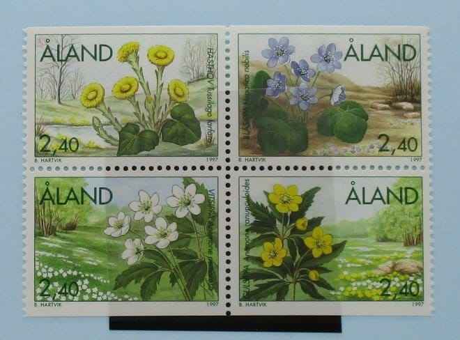 Aland Islands Stamps, 1997, SG119-122, Mint image 0