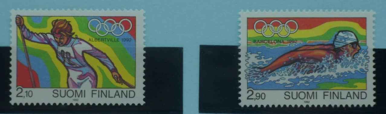 Finland Stamps, 1992, SG1271-1272, Mint image 0