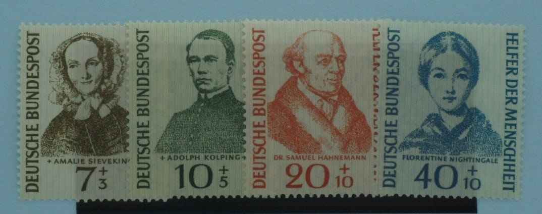 West Germany Stamps, 1955, SG1148-1151, Mint image 0