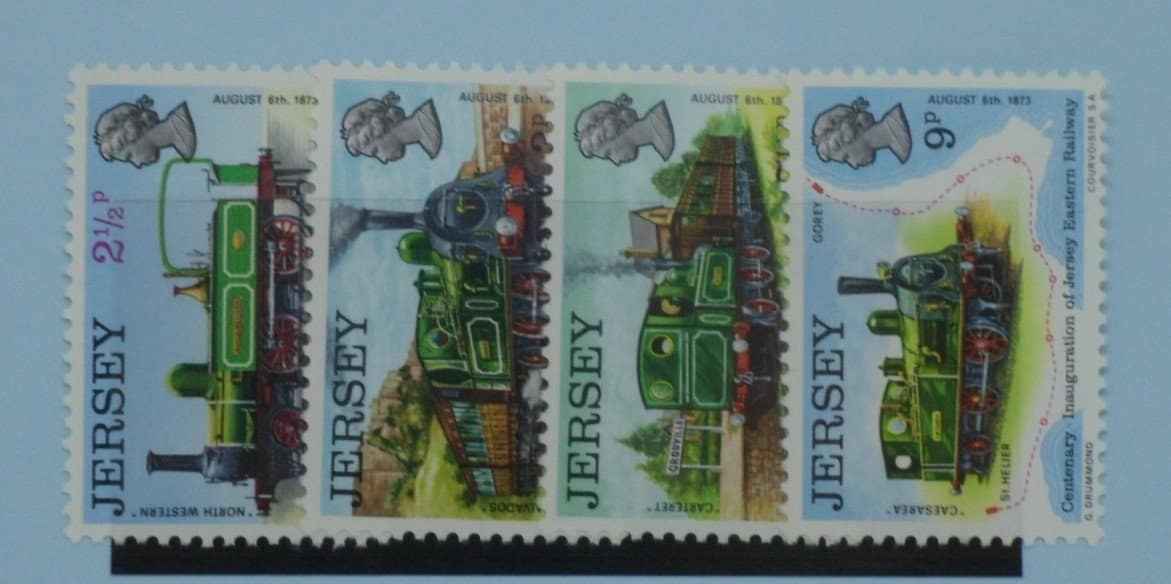 Jersey Stamps, 1973, SG93-96, Mint image 0