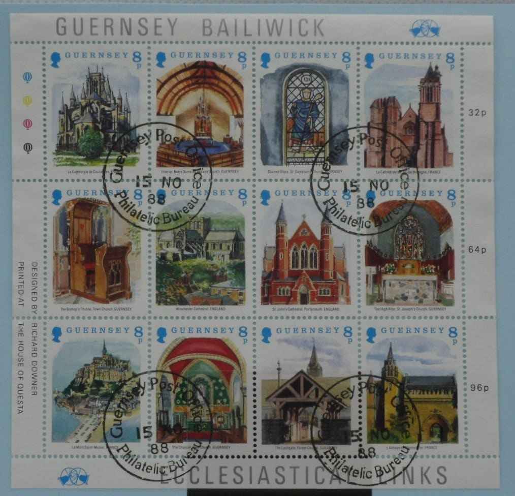 Guernsey Stamps, 1988, SG439a, Used image 0