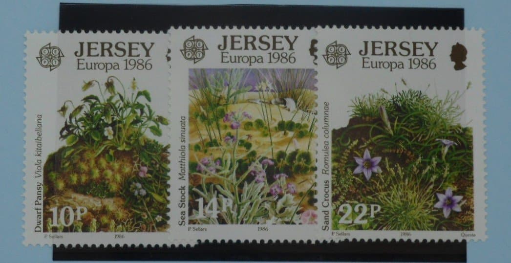 Jersey Stamps, 1986, SG386-388, Mint image 0