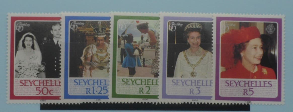 Seychelles Stamps, 1986, SG639-643, Mint image 0