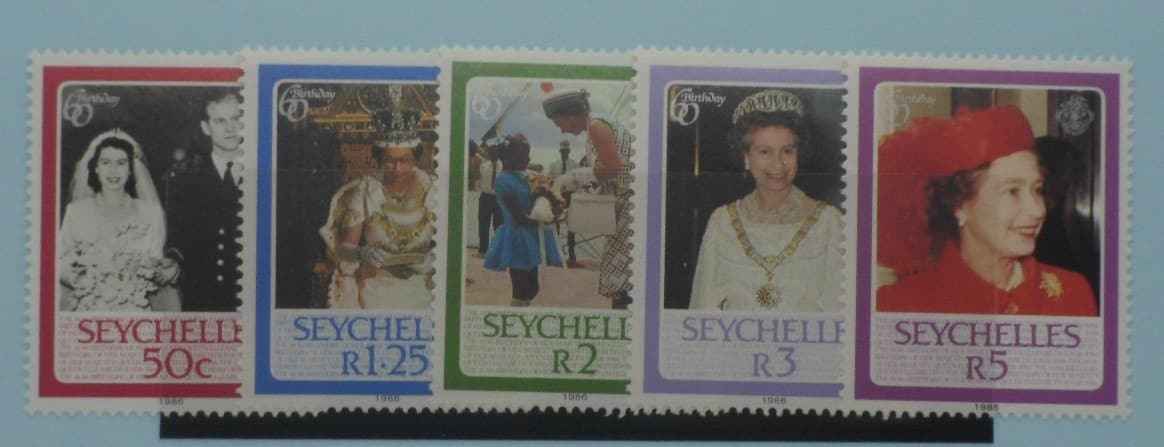 Seychelles Stamps, 1986, SG639-643, Mint image 0