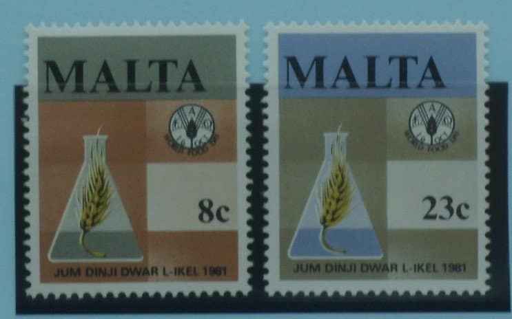 Malta Stamps, 1981, SG665-666, Mint image 0