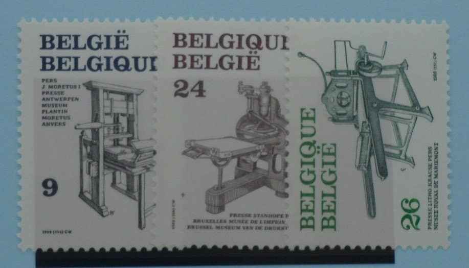 Belgium Stamps, 1988, SG2970-2972, Mint image 0