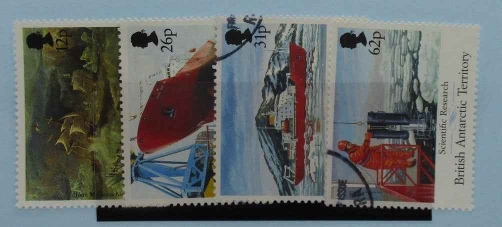 British Antarctic Territory Stamps, 1991, SG200-203, Used image 0