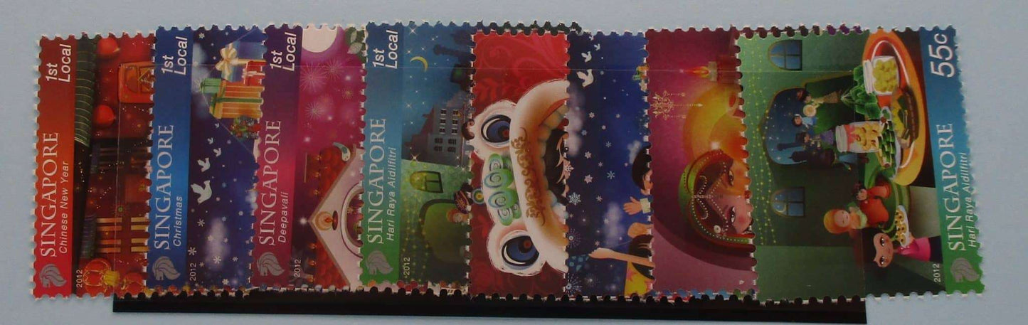 Singapore Stamps, 2012, SG2081-2088, Mint image 0