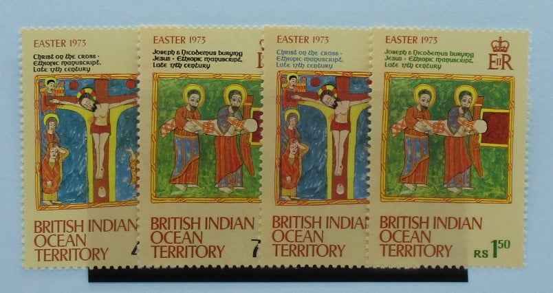 British Indian Ocean Territory Stamps, 1973, SG47-50, Mint image 0