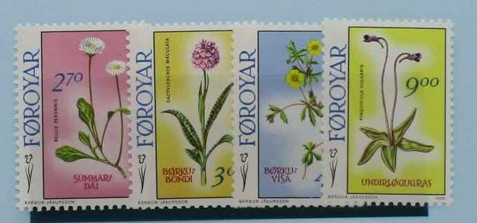 Faroe Islands Stamps, 1988, SG157-160, Mint image 0