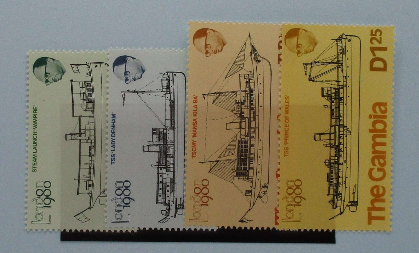 Gambia Stamps, 1980, SG436-439, Mint image 0