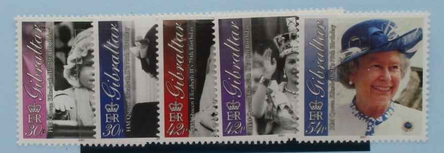Gibraltar Stamps, 2001, SG972-976, Mint image 0