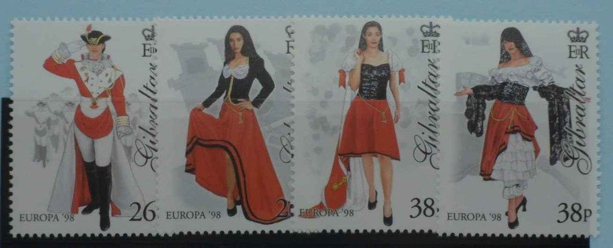 Gibraltar Stamps, 1998, SG834-837, Mint image 0