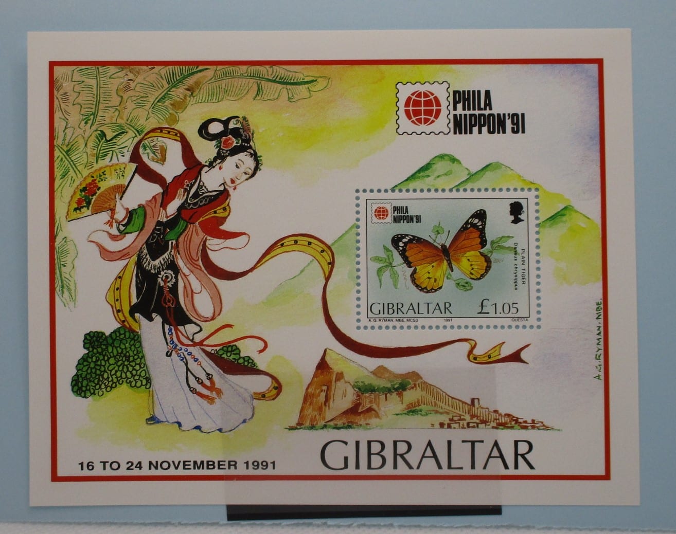 Gibraltar Stamps, 1991, MS668, Mint image 0